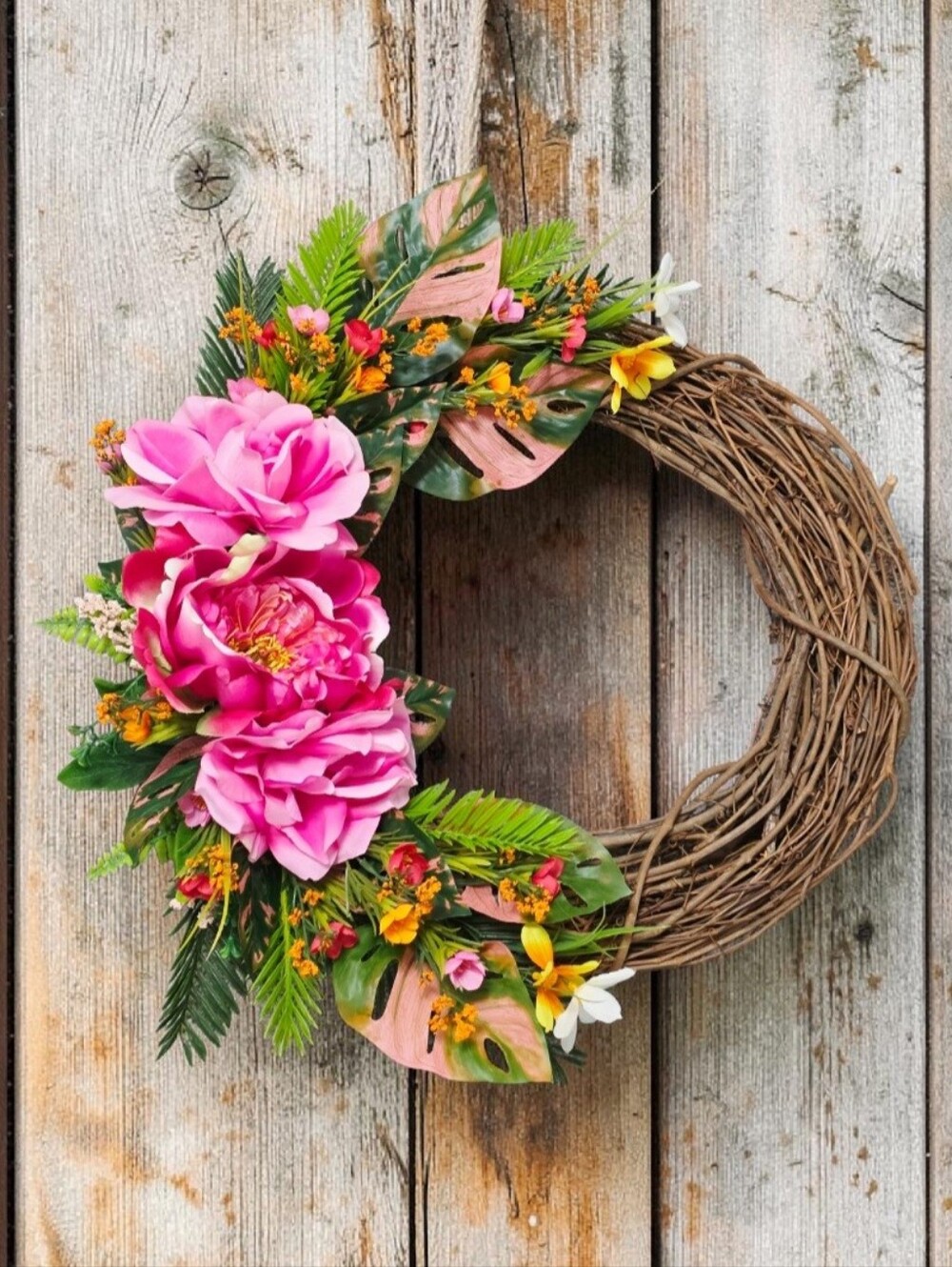 Tropical Summer Wreath